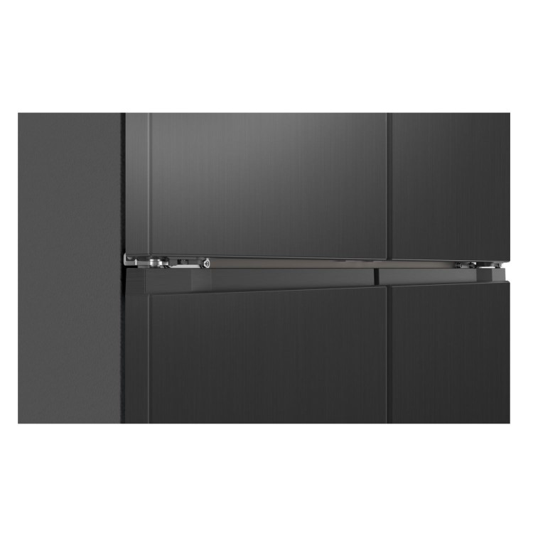 DeSantii 458 Litre Four Door American Fridge Freezer – Dark Inox