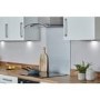 De Santii 60cm Curved Glass Chimney Hood - Stainless Steel
