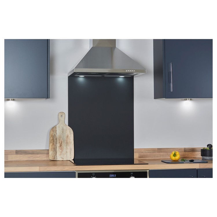 De Santii 60cm Chimney Cooker Hood - Stainless Steel