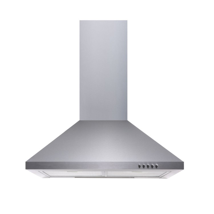 De Santii 60cm Chimney Cooker Hood - Stainless Steel