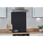 De Santii 60cm Flat Glass Chimney Cooker Hood  - Stainless Steel
