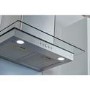 De Santii 60cm Flat Glass Chimney Cooker Hood  - Stainless Steel