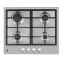 De Santii 60cm 4 Burner Gas Hob - Stainless Steel