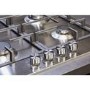 De Santii 60cm 4 Burner Gas Hob - Stainless Steel