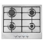 De Santii 60cm 4 Burner Gas Hob - Stainless Steel