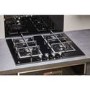 De Santii Esquire Splash 60cm 4 Burner Gas Hob - Black
