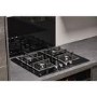 De Santii Esquire Splash 60cm 4 Burner Gas Hob - Black