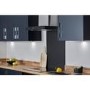 De Santii 60cm Chimney Cooker Hood - Black