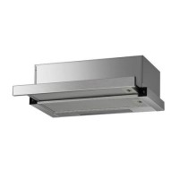 De Santii 60cm Telescopic Canopy Cooker Hood - Stainless Steel