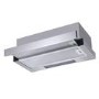 De Santii 60cm Telescopic Canopy Cooker Hood - Stainless Steel