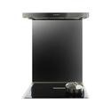 De Santii 60cm Glass Splashback - Black