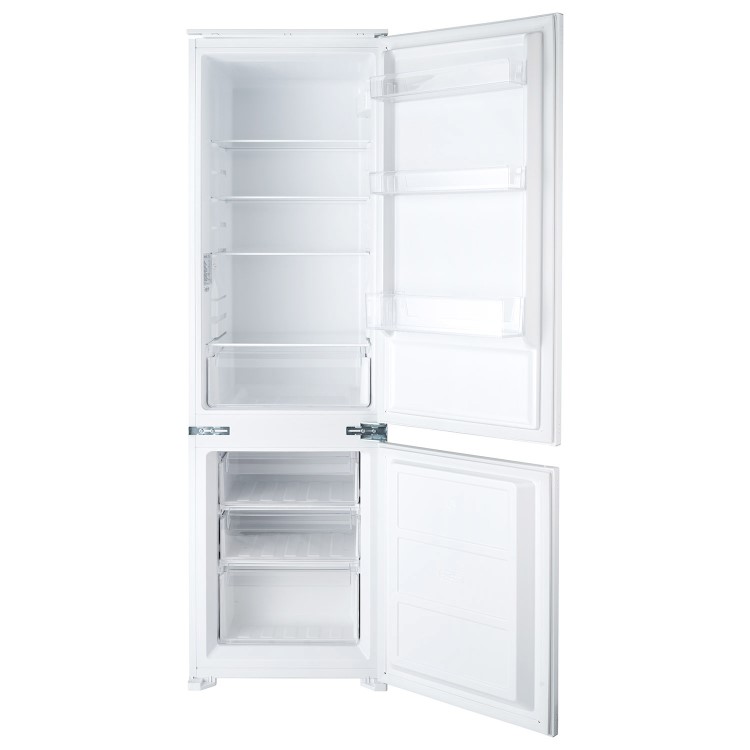 De Santii 250 Litre 70/30 Integrated Fridge Freezer - White