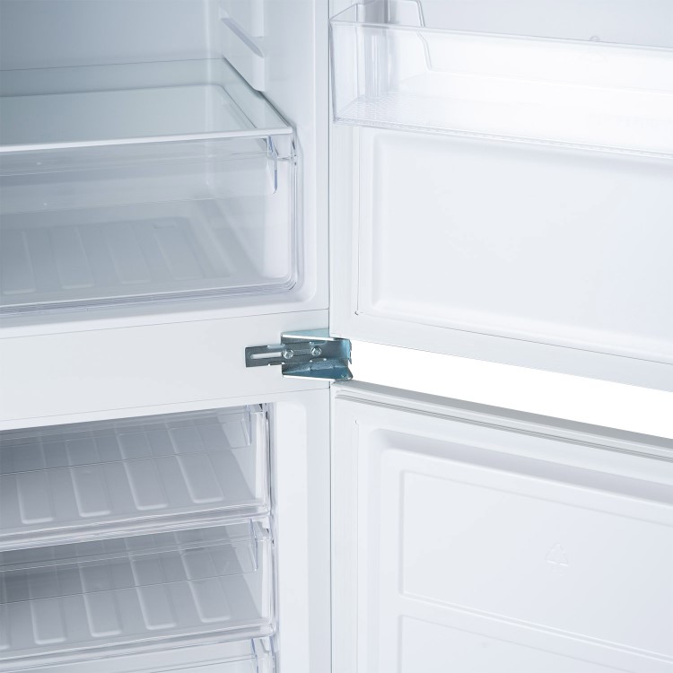 De Santii 250 Litre 70/30 Integrated Fridge Freezer - White
