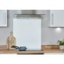 De Santii 70cm Flat Glass Chimney Cooker Hood - Stainless Steel