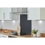 De Santii 70cm Flat Glass Chimney Cooker Hood - Stainless Steel