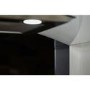 De Santii 90cm Curved Glass Cooker Hood - Stainless steel