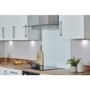 De Santii 60cm Flat Glass Chimney Cooker Hood - Stainless Steel