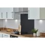 De Santii 60cm Flat Glass Chimney Cooker Hood - Stainless Steel