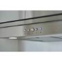 De Santii 60cm Flat Glass Chimney Cooker Hood - Stainless Steel