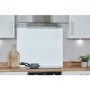 De Santii 60cm Flat Glass Chimney Cooker Hood - Stainless Steel