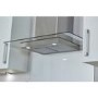 De Santii 60cm Flat Glass Chimney Cooker Hood - Stainless Steel
