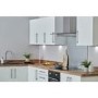 De Santii 60cm Flat Glass Chimney Cooker Hood - Stainless Steel