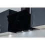 De Santii 90cm Chimney Cooker Hood - Black Glass