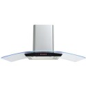 DS90TCCG/3C De Santii 90cm Curved Glass Chimney Cooker Hood - Stainless Steel
