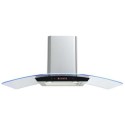 DS90TCCG De Santii 90cmn Curved Chimney Cooker Hood - Stainless Steel