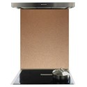 DS90X75CP2 De Santii 900mm x 750mm Toughened Glass Splashback - Copper