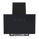 DSB90TCAG De Santii 90cm Angled Cooker Hood - Black