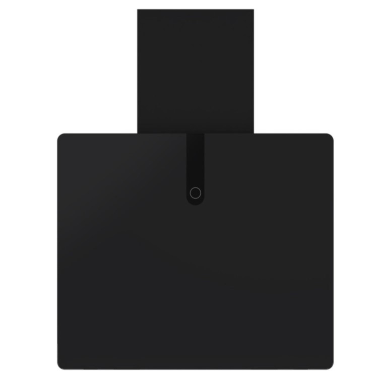 De Santii 60cm Chimney Cooker Hood - Black Glass