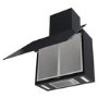 De Santii 60cm Chimney Cooker Hood - Black Glass