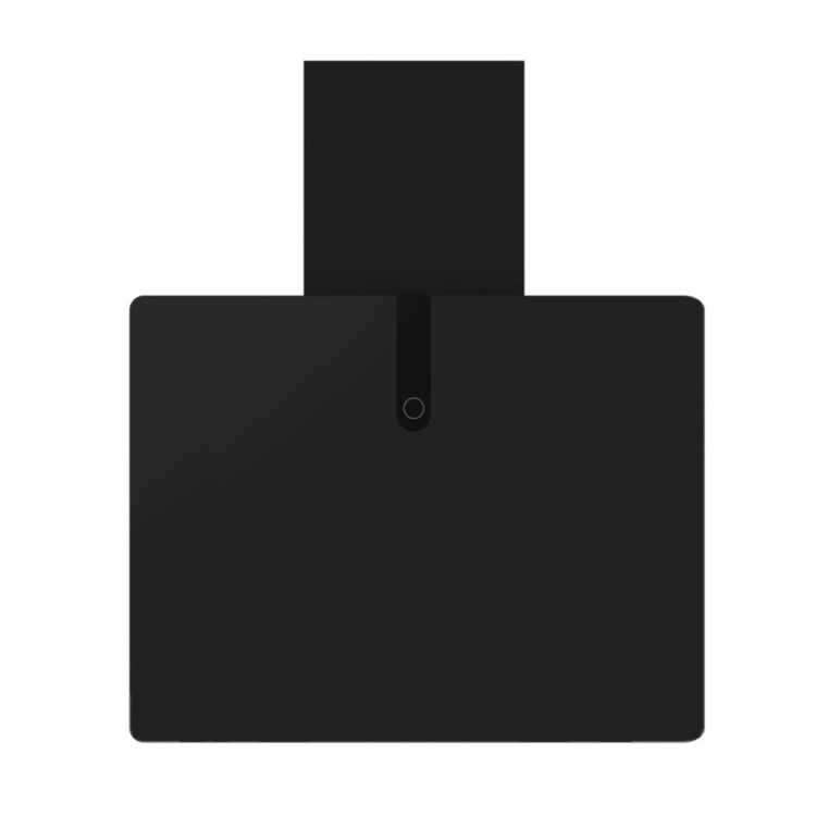 De Santii 70cm Chimney Cooker Hood - Black Glass