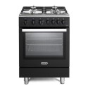 DSC626G-1BL De Longhi 60cm Gas Cooker - Black