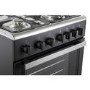 DeLonghi 60cm Gas Cooker - Black
