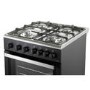 DeLonghi 60cm Gas Cooker - Black