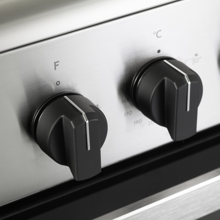 DeLonghi 60cm Gas Cooker - Stainless Steel
