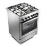 DeLonghi 60cm Gas Cooker - Stainless Steel