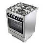 DeLonghi 60cm Gas Cooker - Stainless Steel