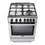 DeLonghi 60cm Gas Cooker - Stainless Steel