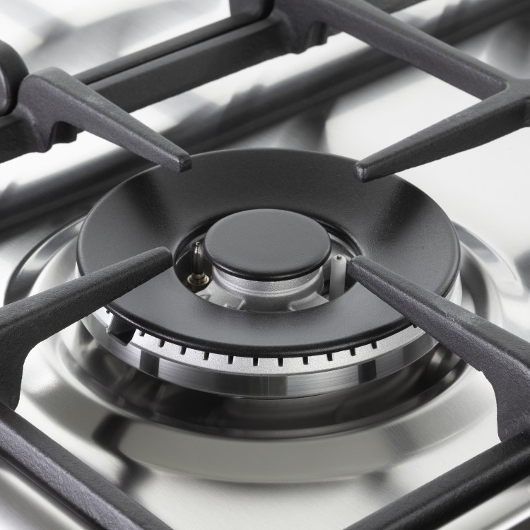 DeLonghi 60cm Gas Cooker - Stainless Steel