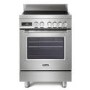 DeLonghi 60cm Electric Range Cooker - Stainless Steel