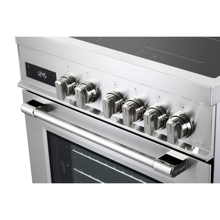 DeLonghi 60cm Electric Range Cooker - Stainless Steel