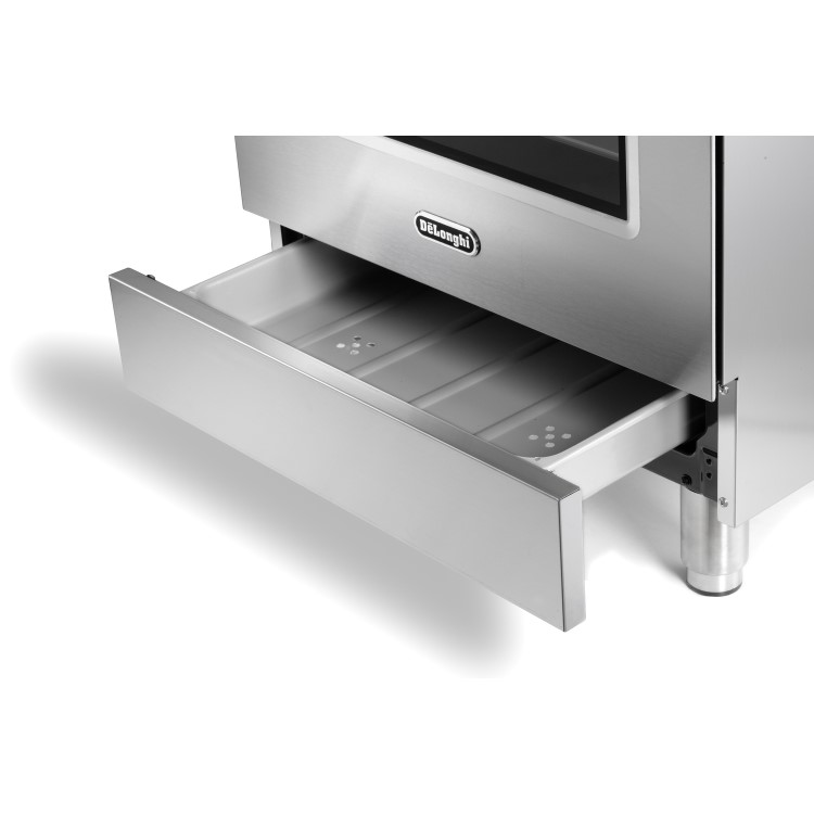 DeLonghi 60cm Electric Range Cooker - Stainless Steel