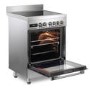 DeLonghi 60cm Electric Range Cooker - Stainless Steel