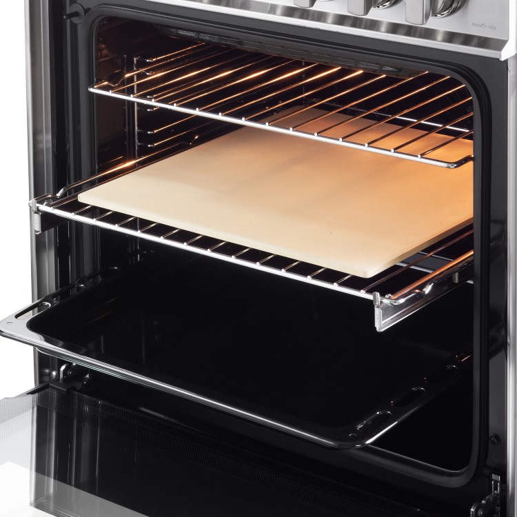 DeLonghi 60cm Dual Fuel Range Cooker - Stainless steel