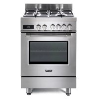 DeLonghi 60cm Dual Fuel Range Cooker - Stainless steel