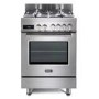 DeLonghi 60cm Dual Fuel Range Cooker - Stainless steel