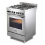 DeLonghi 60cm Dual Fuel Range Cooker - Stainless steel